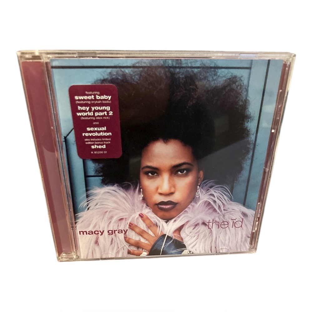 MACY GRAY THE ID ALBUM(14 TRACK MUSIC CD) SWEET BABY, HARRY, OBLIVION, BOO‎